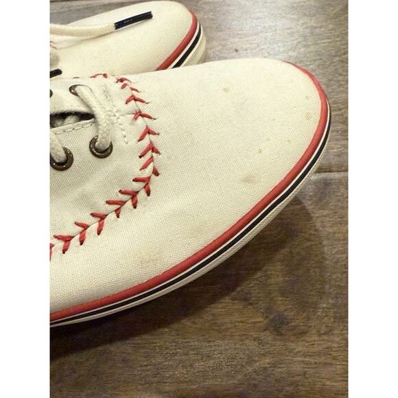 Keds Womens White Round Toe Lace Up Low Top Baseball Shoes Size 6 WF-52476M - Picture 10 of 10